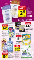 Gazetka promocyjna Intermarche - Gazetka Intermarche - Gazetka - ważna od 10.01 do 10.01.2024 - strona 26 - produkty: Płyn do prania, Mydło w płynie, Papier, Finish, Bref, Lovela, Tablet, Proszek do prania, Płyn do płukania, Ręcznik, Kulki do wc, Foxy, Mydło, Zmywarki, Tabletki do zmywarki, Lenor, Luksja