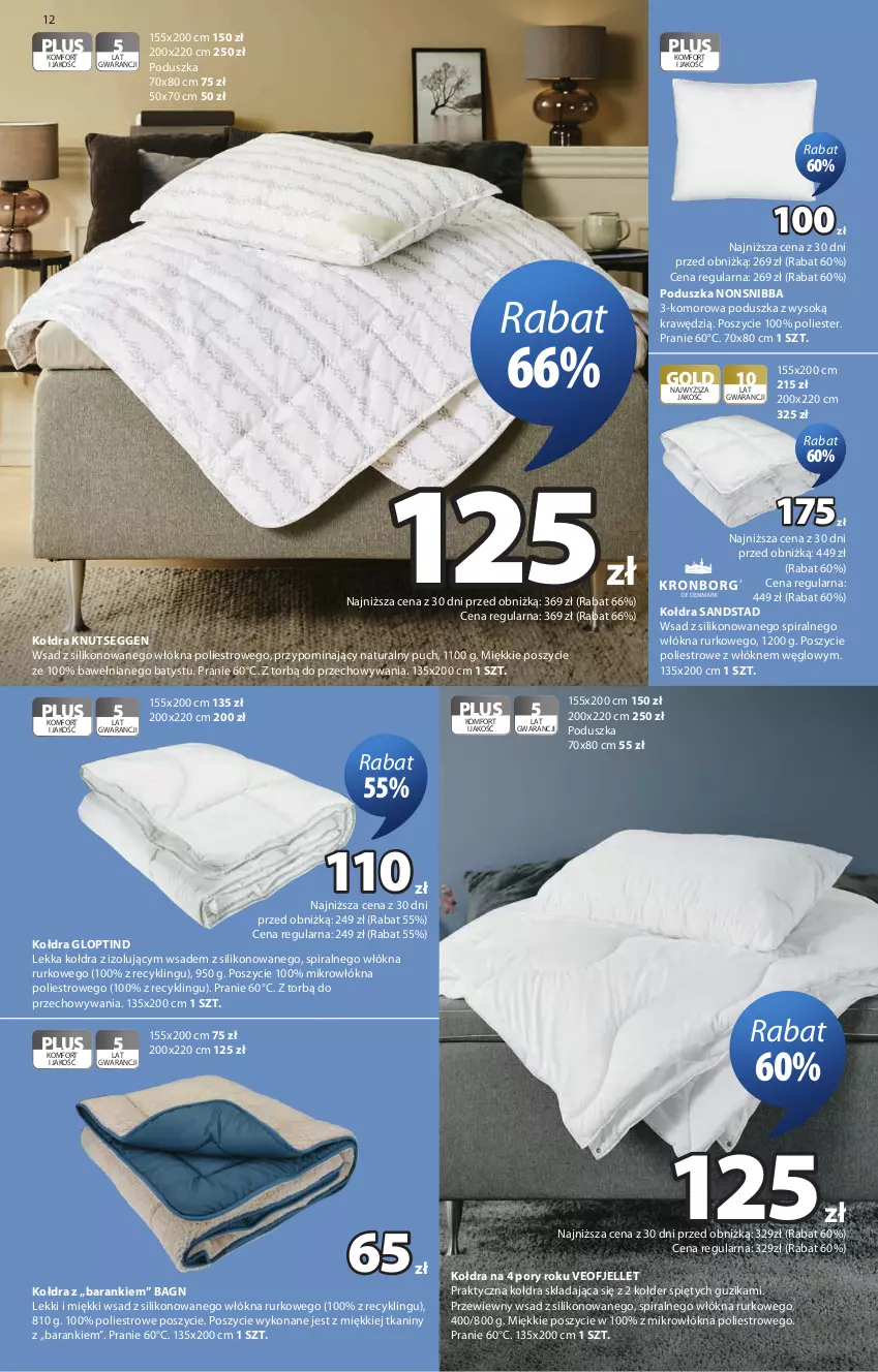 Gazetka promocyjna Jysk - Oferta tygodnia - ważna 23.09 do 11.10.2026 - strona 13 - produkty: Kołdra, Poduszka, Por, Sok