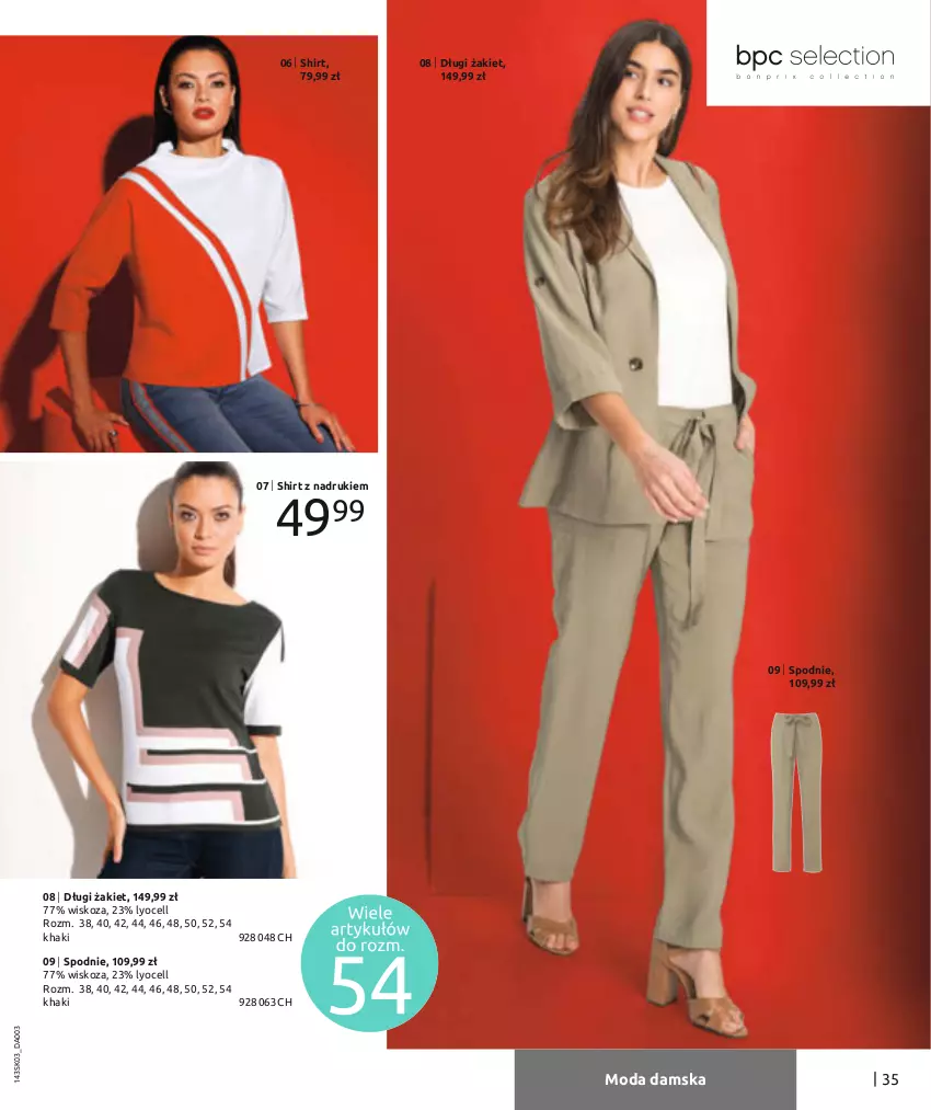 Gazetka promocyjna Bonprix - Wiosenna moda - ważna 26.02 do 26.08.2021 - strona 37 - produkty: Moda, Spodnie