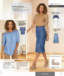 Gazetka promocyjna Bonprix - Wiosenna moda - Gazetka - ważna od 26.08 do 26.08.2021 - strona 27 - produkty: Spódnica, Sweter, Sandał, Kawa, Wełna, Moda, Tunika