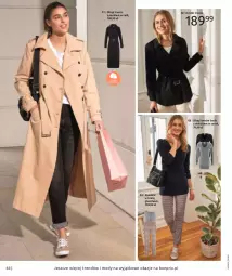 Gazetka promocyjna Bonprix - Wiosenna moda - Gazetka - ważna od 26.08 do 26.08.2021 - strona 46 - produkty: Sweter, Ser, Serek, Trencz, Spodnie