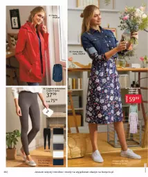 Gazetka promocyjna Bonprix - Wiosenna moda - Gazetka - ważna od 26.08 do 26.08.2021 - strona 48 - produkty: Gin, Sneakersy, Buty, Kurtka, Parka, Legginsy, Sukienka
