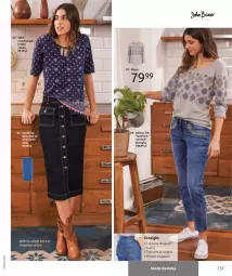 Gazetka promocyjna Bonprix - Wiosenna moda - Gazetka - ważna od 26.08 do 26.08.2021 - strona 59 - produkty: Spódnica, Dżinsy, Moda, Botki, Bluza