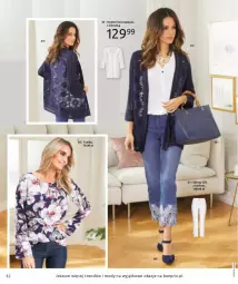 Gazetka promocyjna Bonprix - Wiosenna moda - Gazetka - ważna od 26.08 do 26.08.2021 - strona 8 - produkty: Sweter, Dżinsy, Tunika