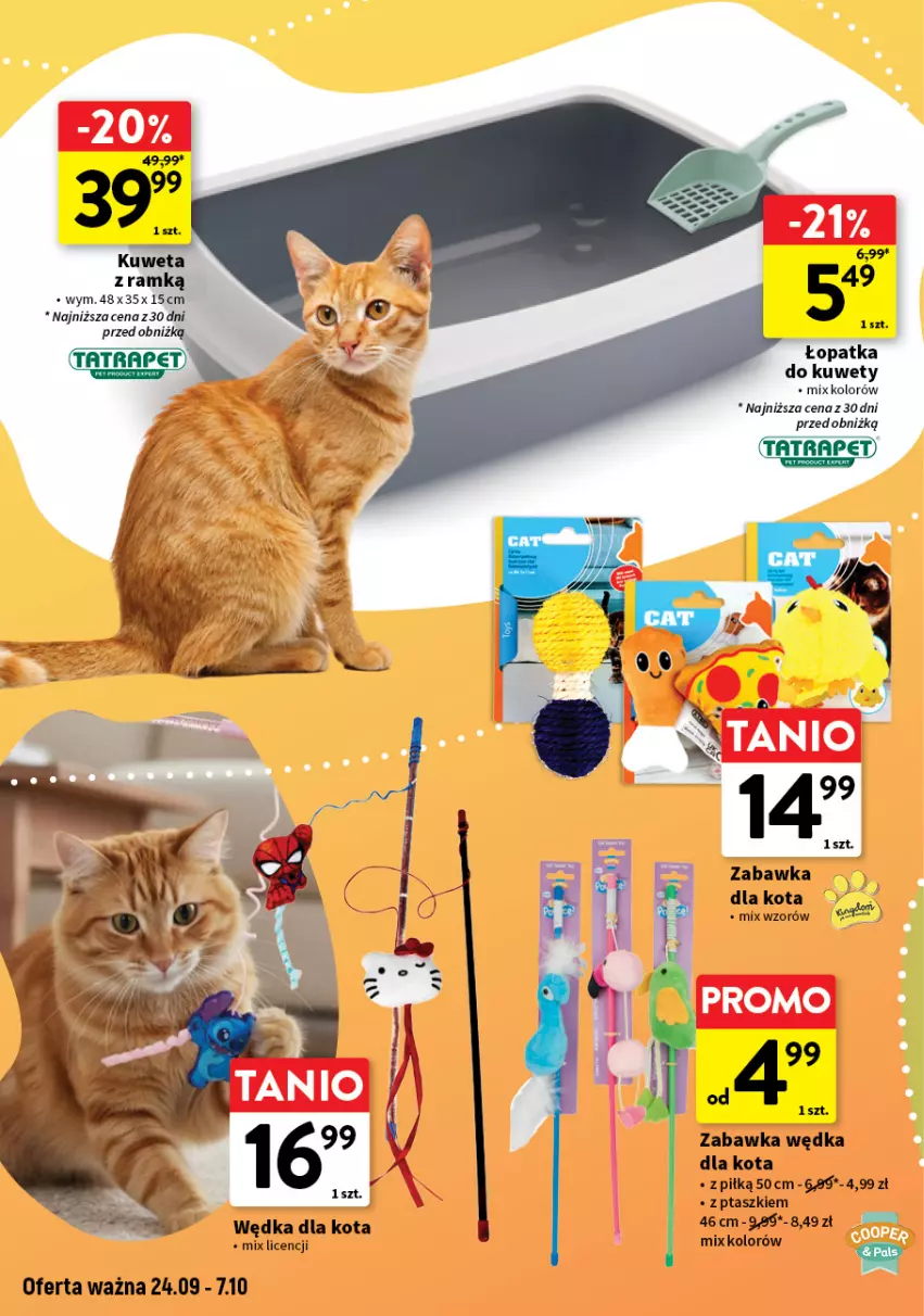 Gazetka promocyjna Intermarche - Katalog Wszystko czego chcę dla pupila! - ważna 24.09 do 07.10.2026 - strona 10 - produkty: Kuweta, Tatra, Zabawka