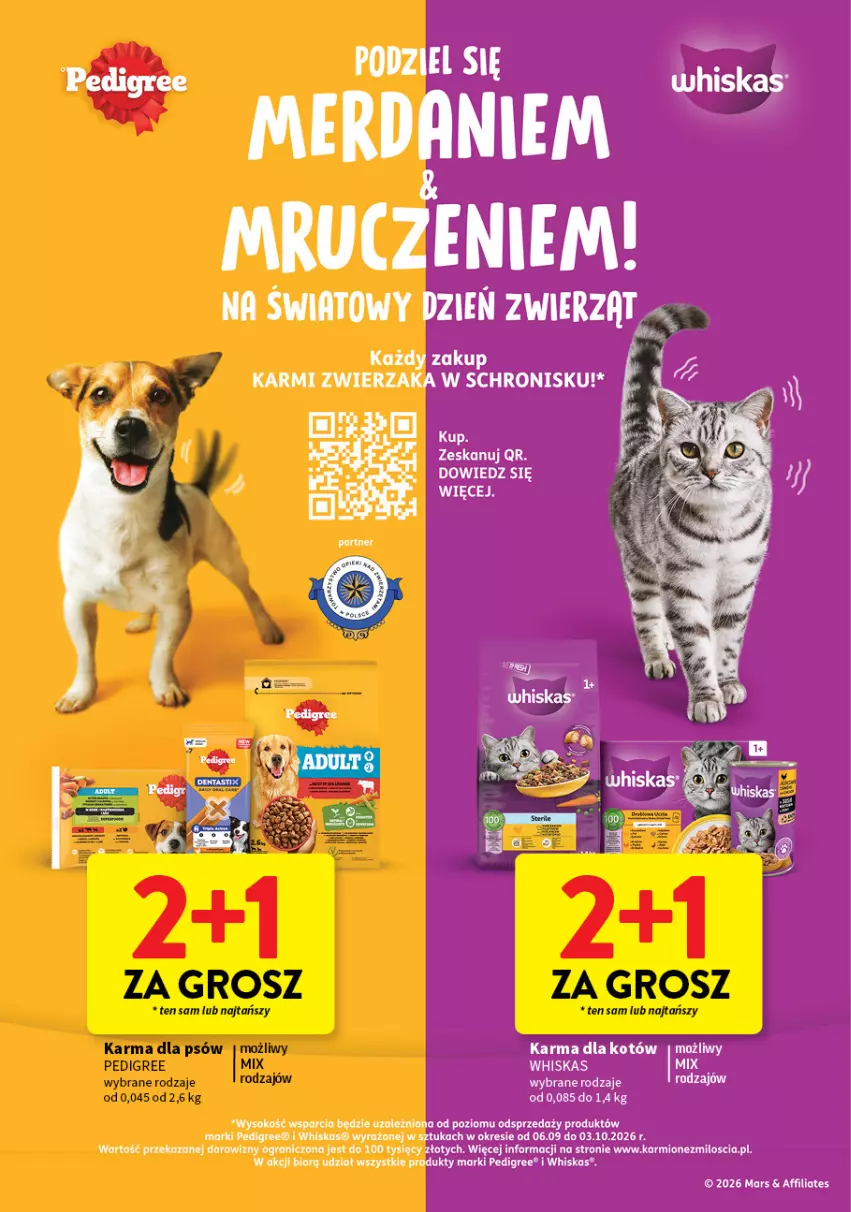 Gazetka promocyjna Intermarche - Katalog Wszystko czego chcę dla pupila! - ważna 24.09 do 07.10.2026 - strona 3 - produkty: Karmi, Mars, Pedigree, Whiskas