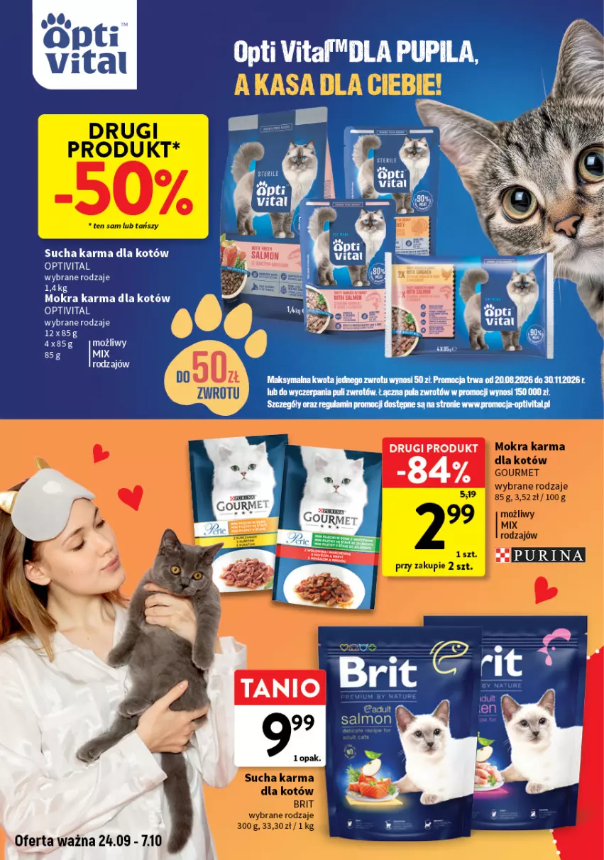 Gazetka promocyjna Intermarche - Katalog Wszystko czego chcę dla pupila! - ważna 24.09 do 07.10.2026 - strona 4 - produkty: Fa, Sucha karma