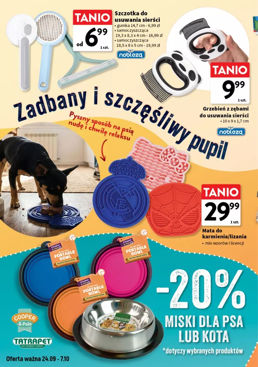 Gazetka promocyjna Intermarche - Katalog Wszystko czego chcę dla pupila! - ważna 24.09 do 07.10.2026 - strona 6 - produkty: Karmi, Szczotka, Tatra