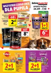 Gazetka promocyjna Intermarche - Katalog Wszystko czego chcę dla pupila! - Gazetka - ważna od 07.10 do 07.10.2026 - strona 1 - produkty: Halo, Mokra karma, Pur, Purina, Przekąska dla kotów, Wołowina, Pedigree