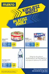 Gazetka promocyjna Makro - Kupujesz więcej płacisz mniej - Gazetka - ważna od 31.08 do 31.08.2026 - strona 1 - produkty: Piwo, Nałęczowianka, Sok, JBL, Namysłów, Sokołów, Szal, Wafelek, Kosz, Alkohole, Knoppers, Woda
