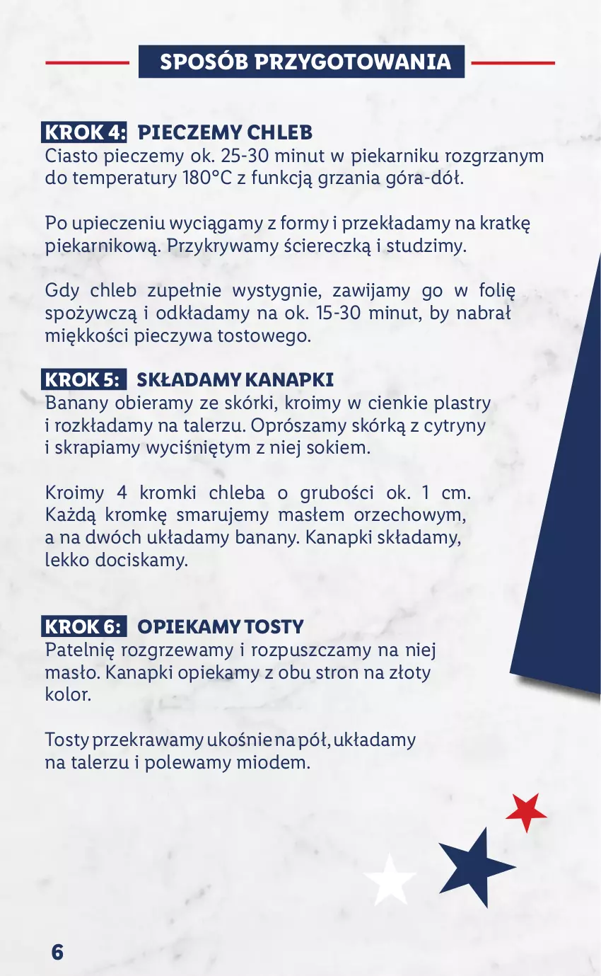 Gazetka promocyjna Lidl - KATALOG TYDZIEŃ AMERYKAŃSKI - ważna 31.01 do 05.02.2022 - strona 14 - produkty: Banany, Chleb, Cytryny, Masło, Piec, Piekarnik, Sok, Talerz