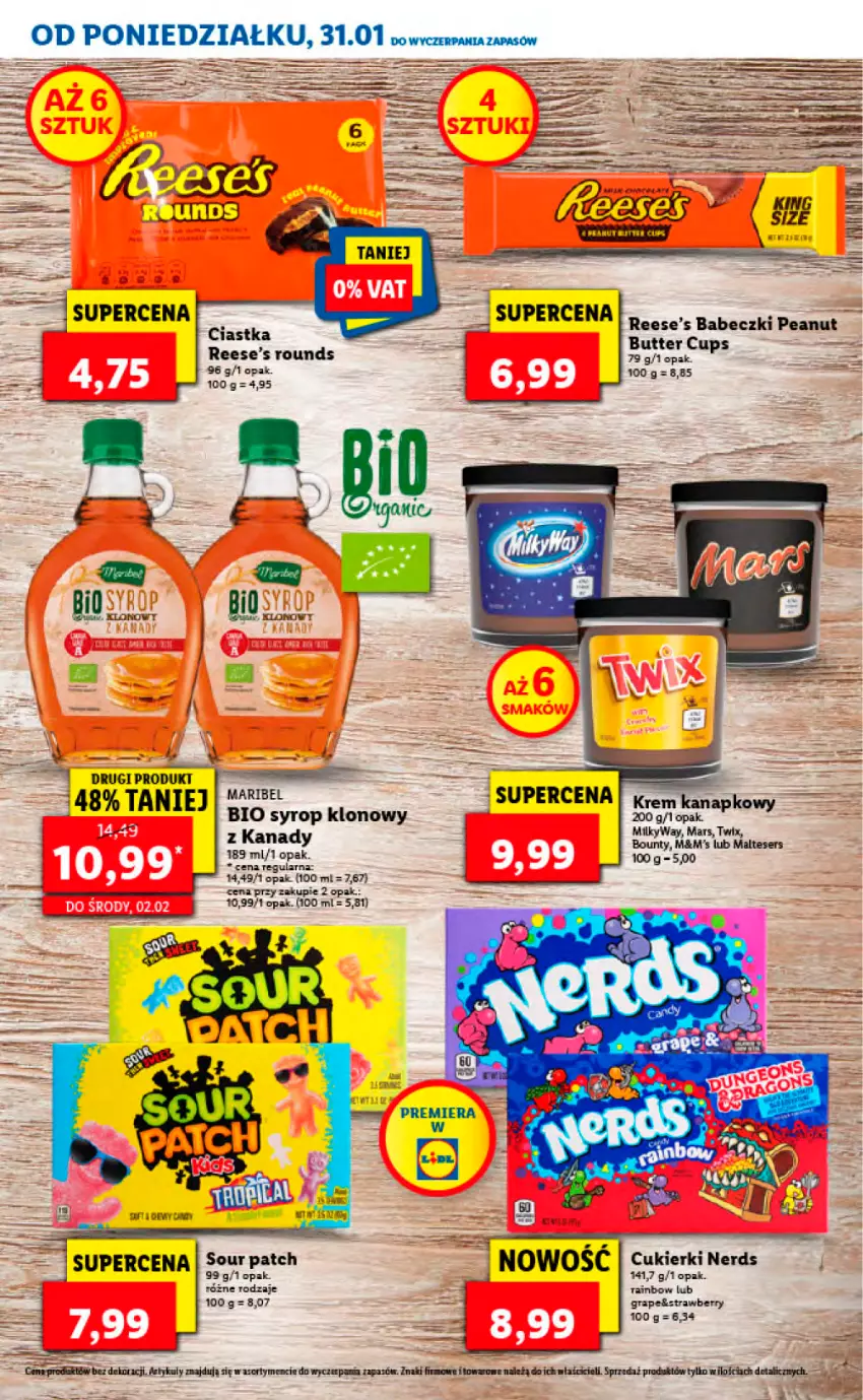 Gazetka promocyjna Lidl - KATALOG TYDZIEŃ AMERYKAŃSKI - ważna 31.01 do 05.02.2022 - strona 19 - produkty: Babeczki, Ciastka, Cukier, Cukierki, Gra, Syrop