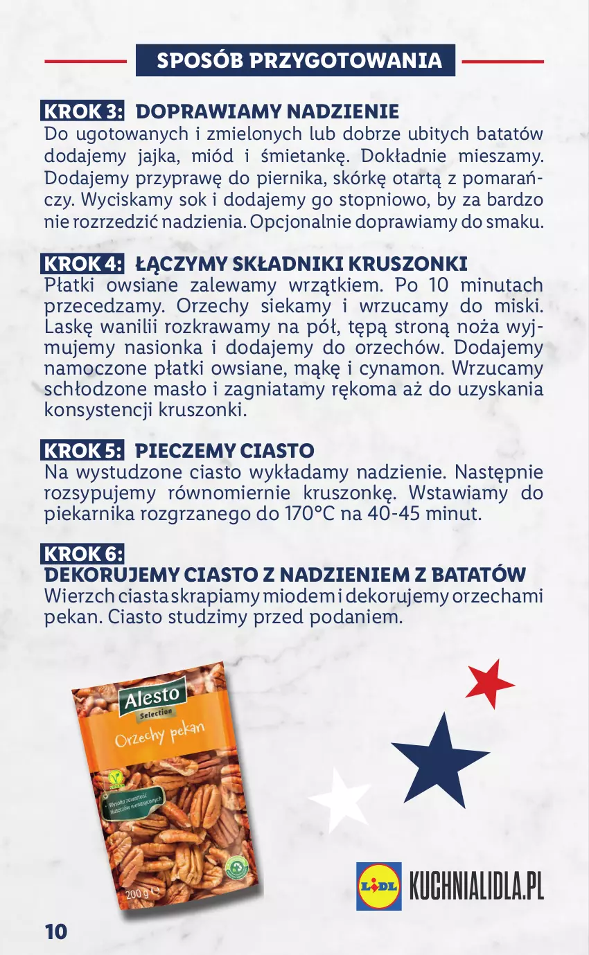 Gazetka promocyjna Lidl - KATALOG TYDZIEŃ AMERYKAŃSKI - ważna 31.01 do 05.02.2022 - strona 22 - produkty: Masło, Miód, Noż, Piec, Piekarnik, Piernik, Płatki owsiane, Sok, Top