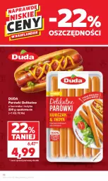 Gazetka promocyjna Kaufland - Gazetka tygodnia - Gazetka - ważna od 29.11 do 29.11.2023 - strona 22 - produkty: Kurczak, Parówki, Duda
