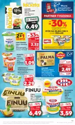 Gazetka promocyjna Kaufland - Gazetka tygodnia - Gazetka - ważna od 29.11 do 29.11.2023 - strona 43 - produkty: Piec, Jogurt naturalny, Ser, Ryż, Gra, Jogurt owocowy, Piątnica, Jogurt, Mlekovita, Serek homogenizowany, Palma, Serek, Margaryna, Müller, Miks tłuszczowy, Finuu, Waga, Mleko