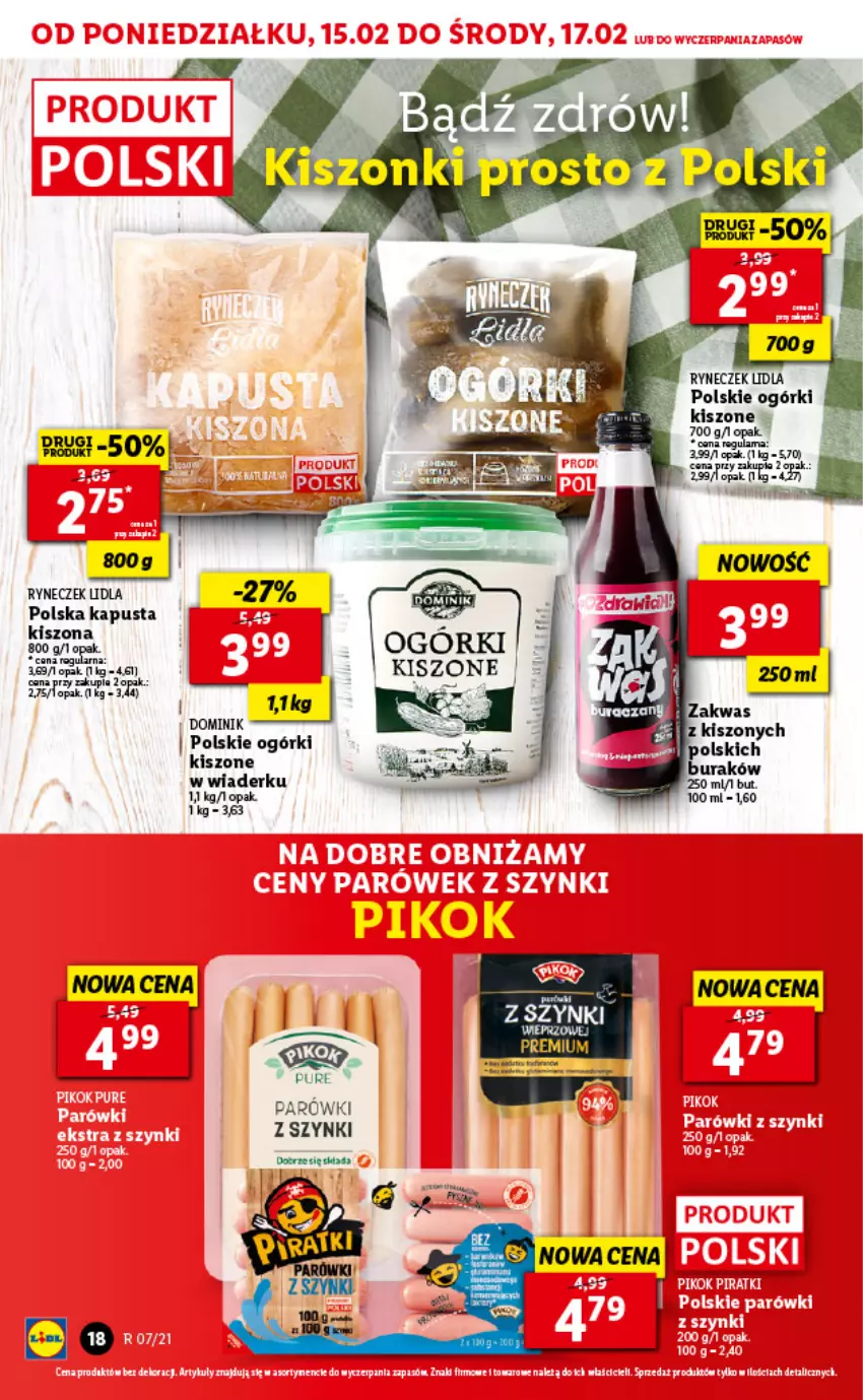 Gazetka promocyjna Lidl - GAZETKA - ważna 15.02 do 20.02.2021 - strona 18