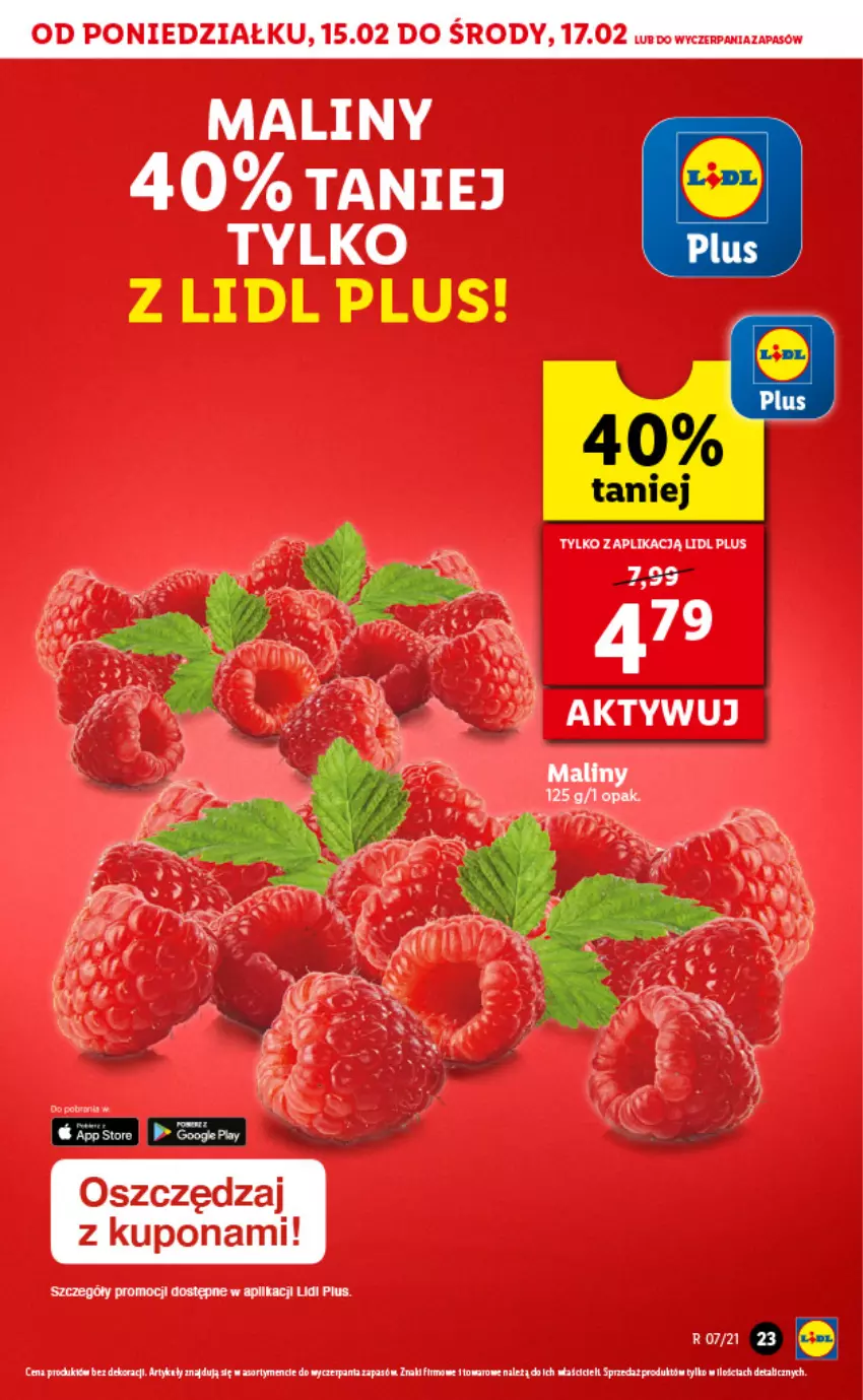 Gazetka promocyjna Lidl - GAZETKA - ważna 15.02 do 20.02.2021 - strona 23