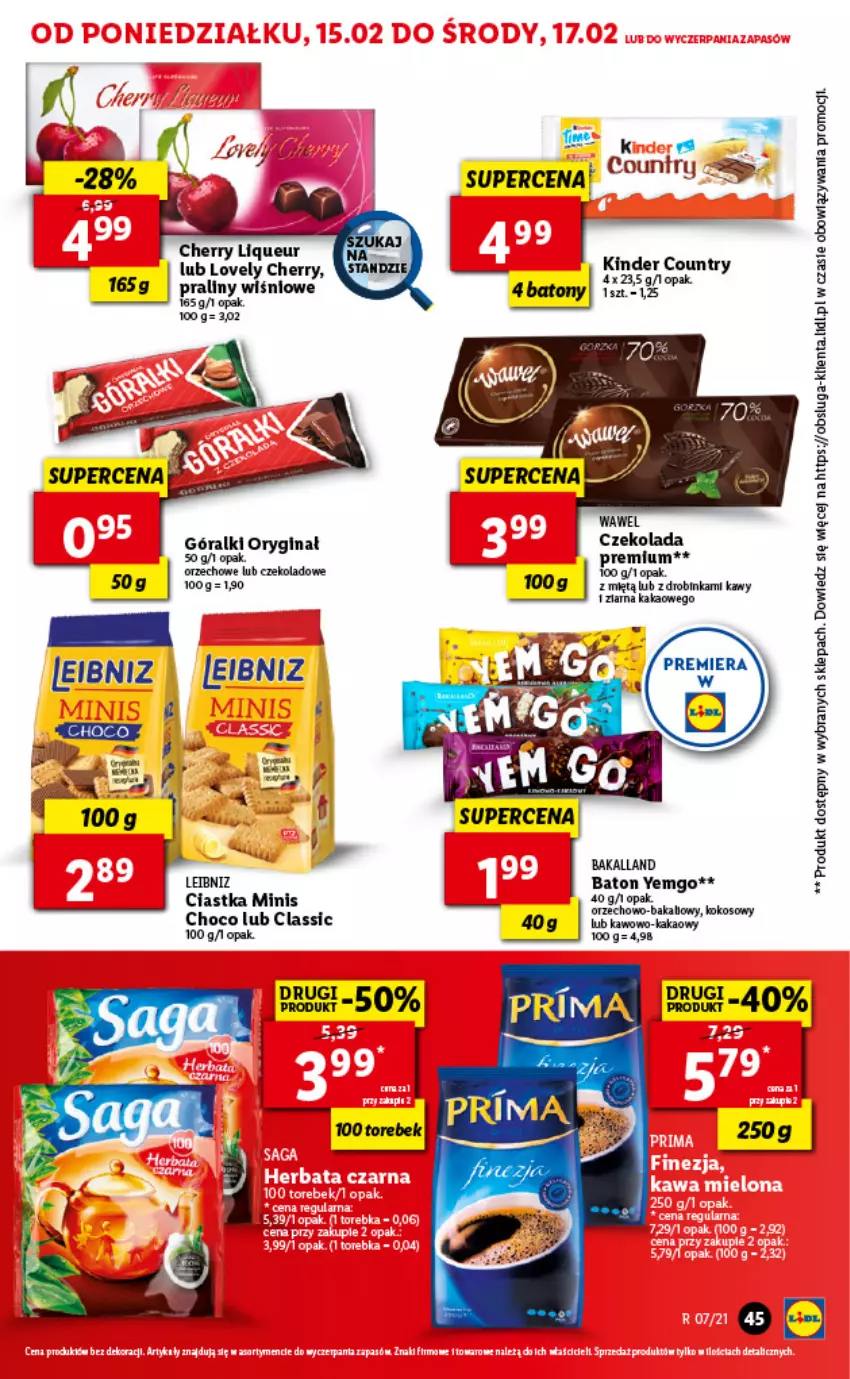 Gazetka promocyjna Lidl - GAZETKA - ważna 15.02 do 20.02.2021 - strona 45