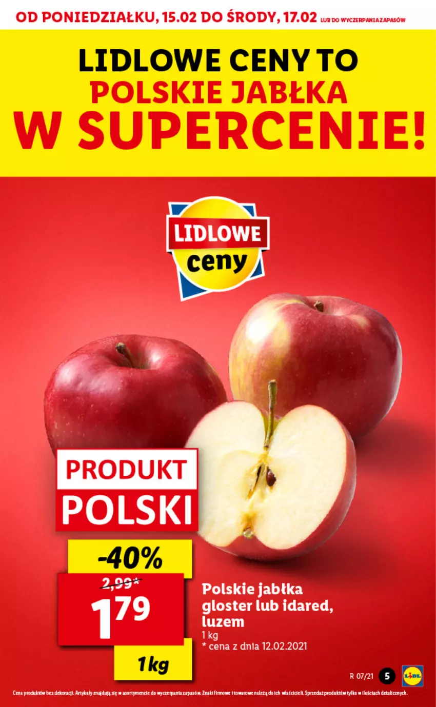 Gazetka promocyjna Lidl - GAZETKA - ważna 15.02 do 20.02.2021 - strona 5