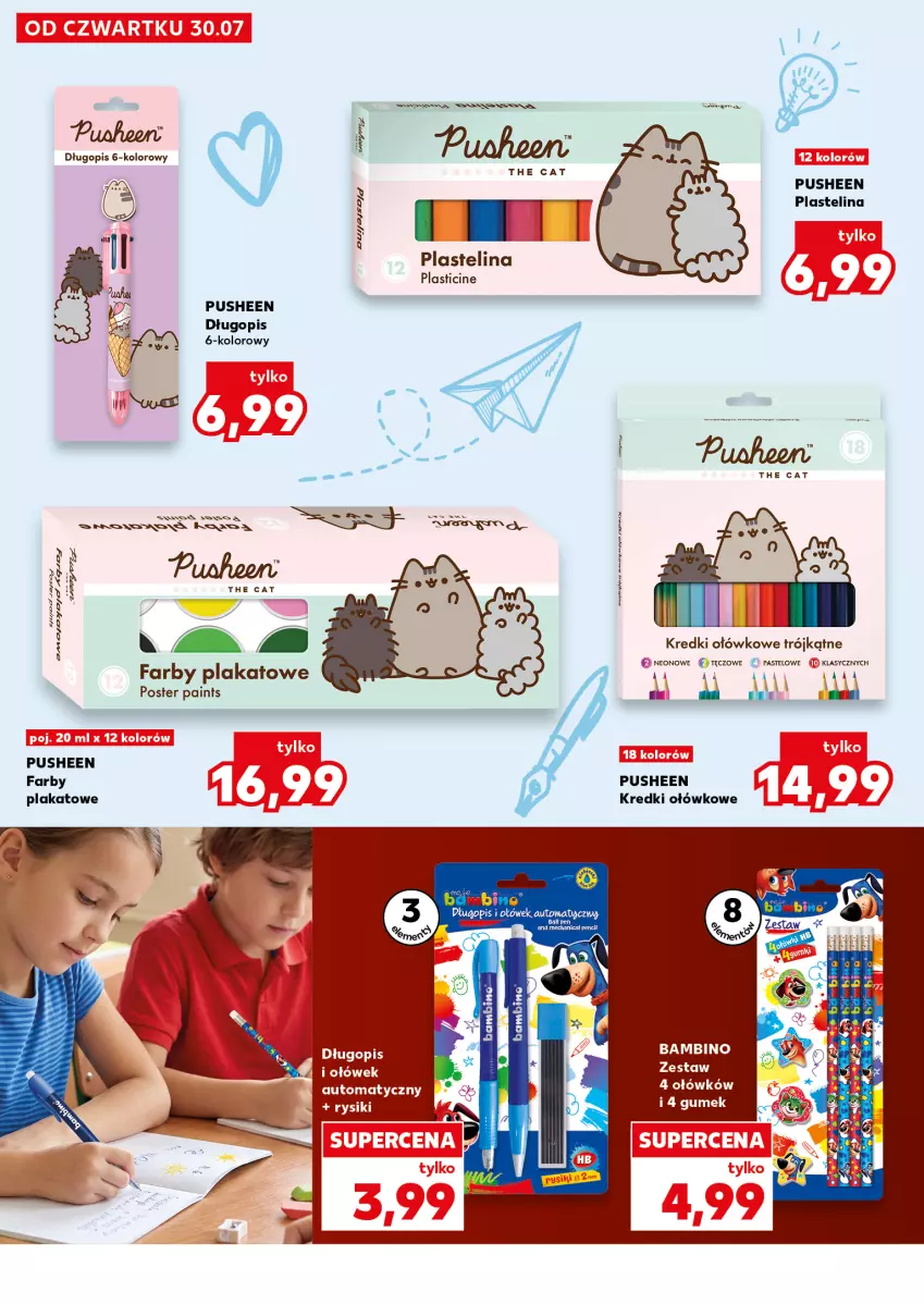 Gazetka promocyjna Kaufland - Kaufland - ważna 30.07 do 11.08.2026 - strona 10 - produkty: Długopis, Fa, Plastelina