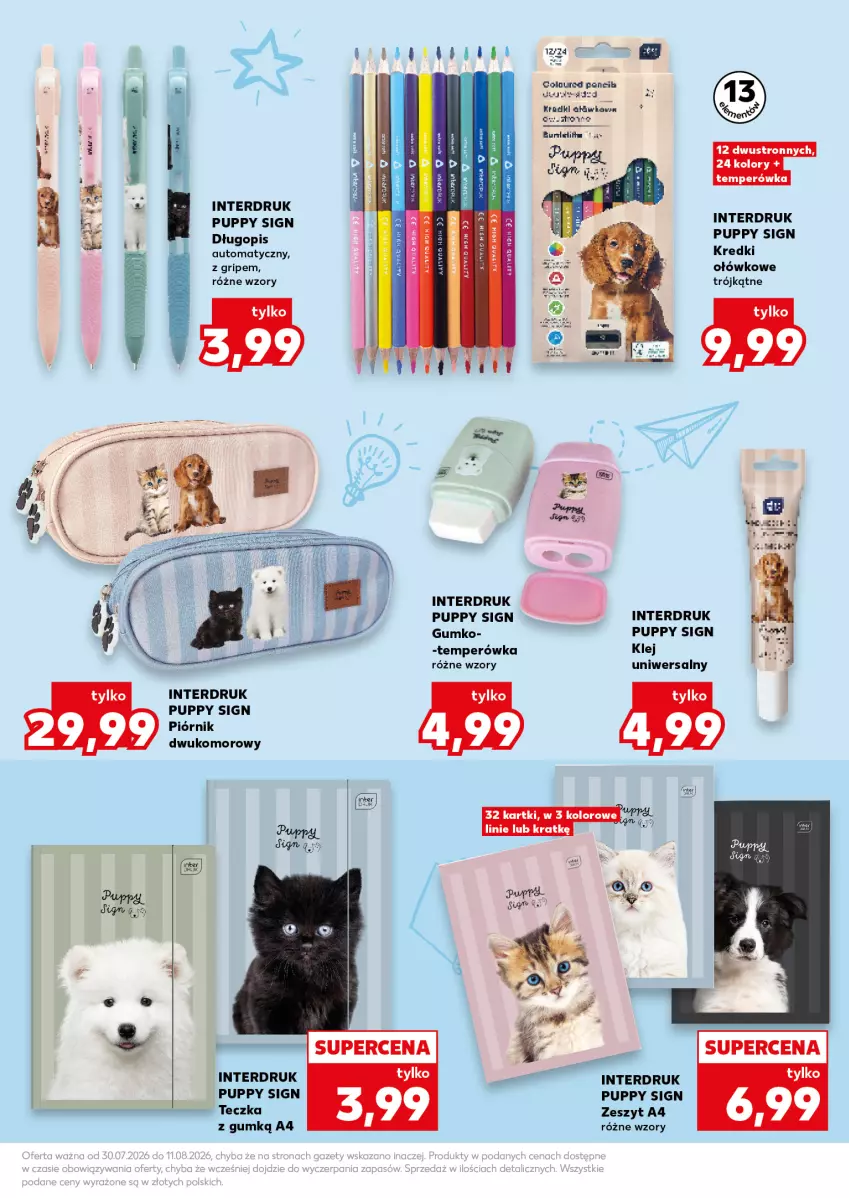 Gazetka promocyjna Kaufland - Kaufland - ważna 30.07 do 11.08.2026 - strona 17 - produkty: Długopis, Klej, Piórnik