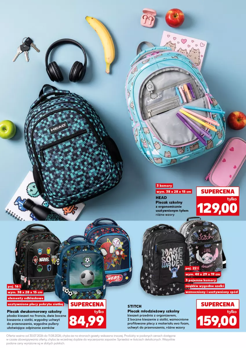 Gazetka promocyjna Kaufland - Kaufland - ważna 30.07 do 11.08.2026 - strona 31 - produkty: Organizer, Plecak