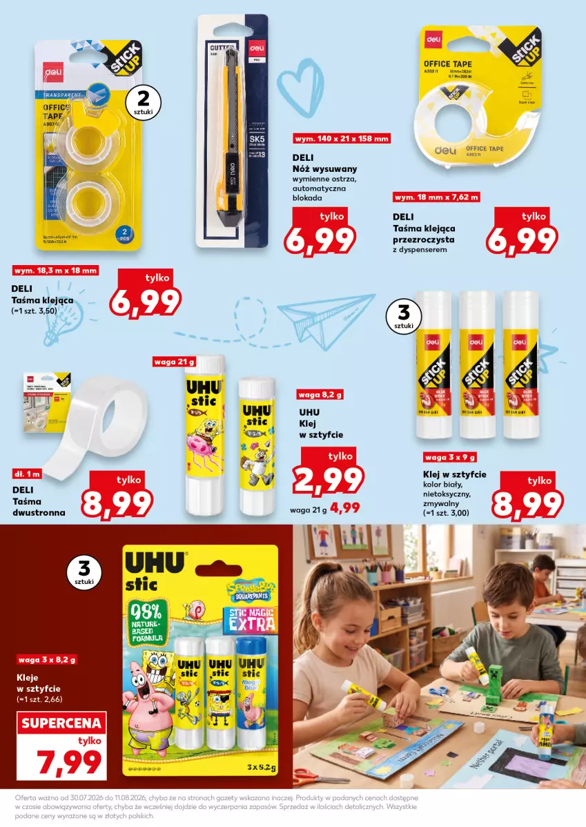 Gazetka promocyjna Kaufland - Kaufland - ważna 30.07 do 11.08.2026 - strona 9 - produkty: Klej, Ser, UHU, Waga