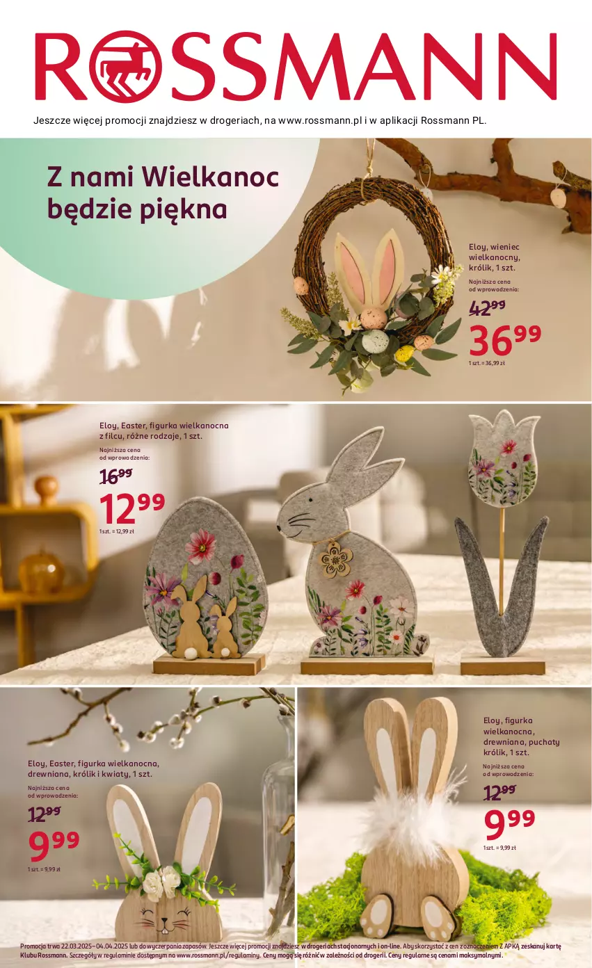 Gazetka promocyjna Rossmann - 22 marca - ważna 22.03 do 04.04.2025 - strona 16 - produkty: Królik, Wieniec