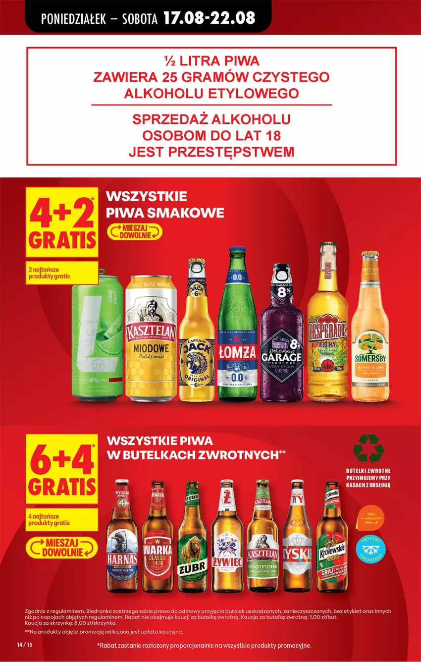 Gazetka promocyjna Biedronka - Od Poniedziałku - ważna 17.08 do 22.08.2026 - strona 14 - produkty: Fa
