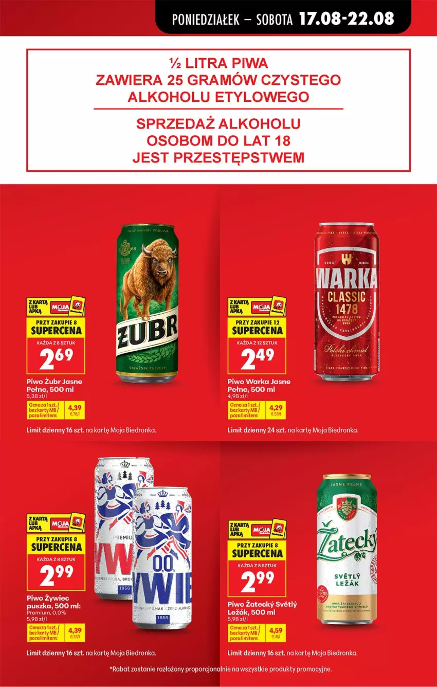 Gazetka promocyjna Biedronka - Od Poniedziałku - ważna 17.08 do 22.08.2026 - strona 15 - produkty: Fa, MOIA, Por
