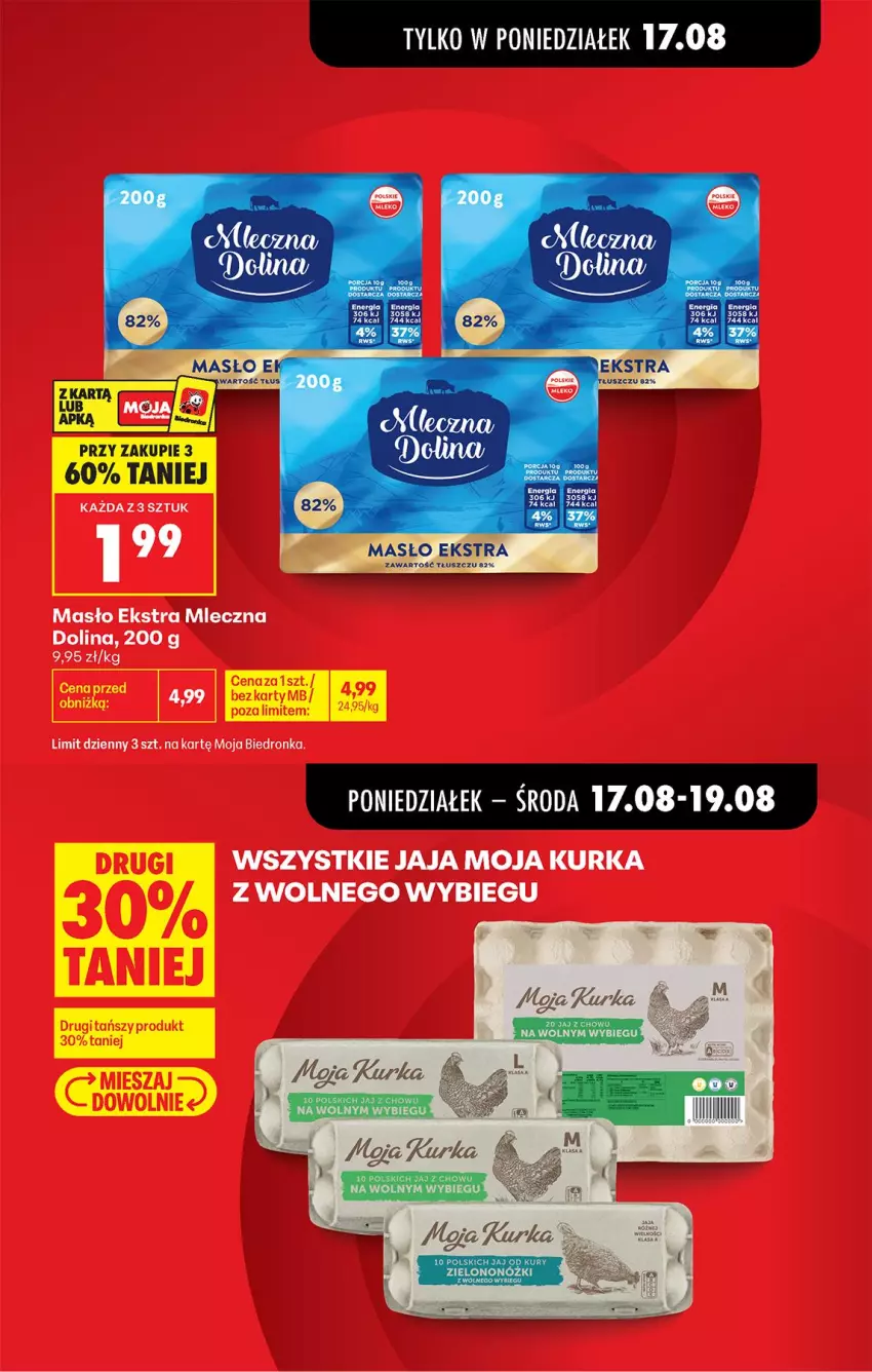 Gazetka promocyjna Biedronka - Od Poniedziałku - ważna 17.08 do 22.08.2026 - strona 3 - produkty: Fa, Masło, Por