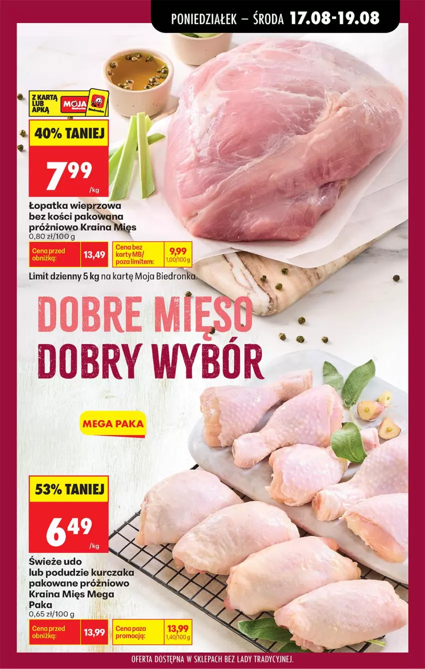 Gazetka promocyjna Biedronka - Od Poniedziałku - ważna 17.08 do 22.08.2026 - strona 33 - produkty: Kurczak