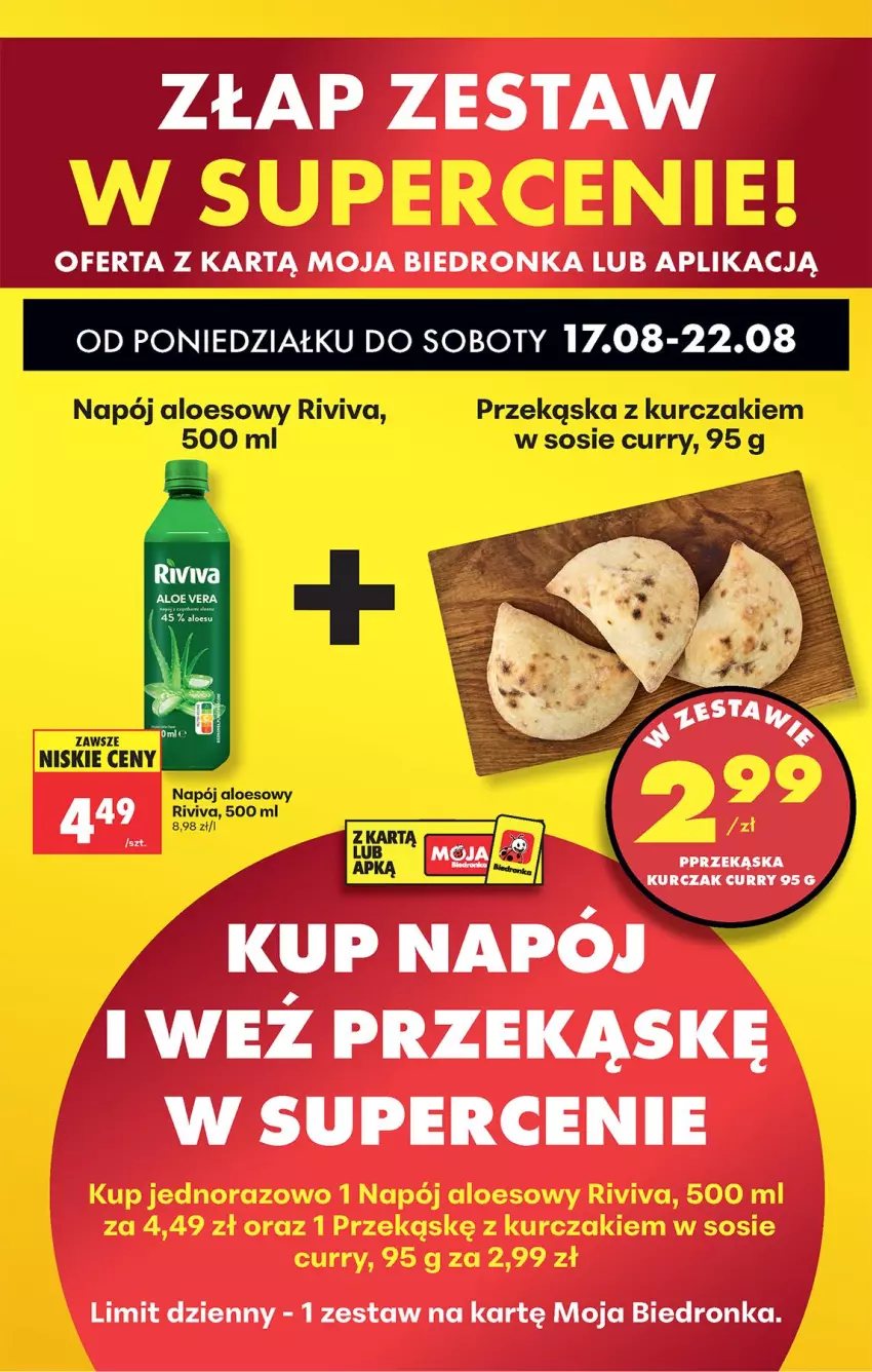 Gazetka promocyjna Biedronka - Od Poniedziałku - ważna 17.08 do 22.08.2026 - strona 43 - produkty: Kurczak, Napój, Sos