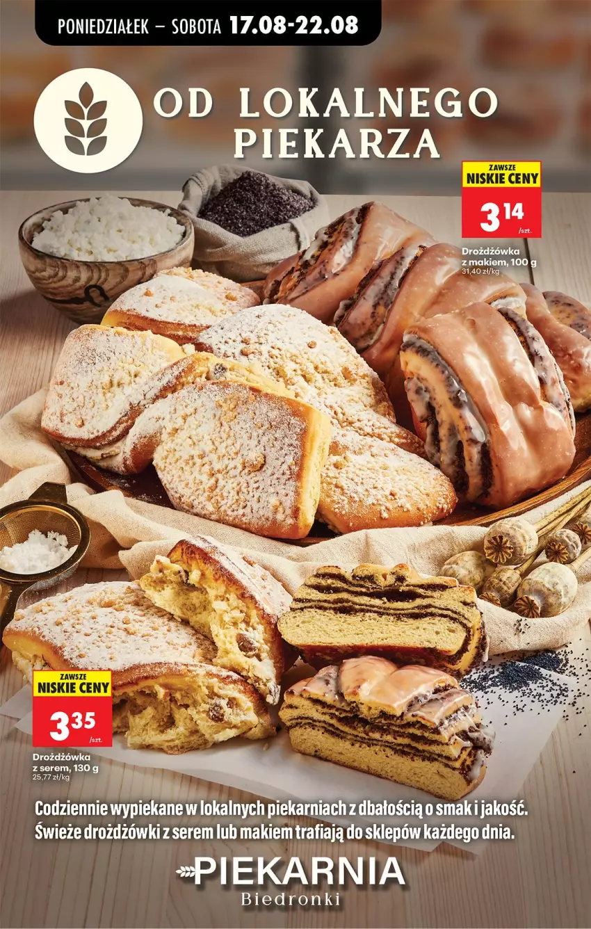 Gazetka promocyjna Biedronka - Od Poniedziałku - ważna 17.08 do 22.08.2026 - strona 44 - produkty: Ser