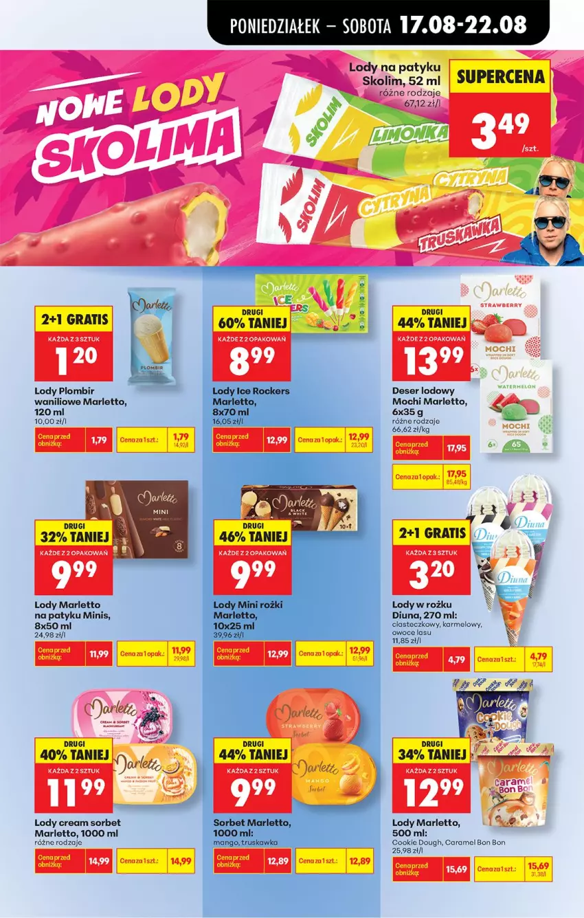 Gazetka promocyjna Biedronka - Od Poniedziałku - ważna 17.08 do 22.08.2026 - strona 55 - produkty: Deser, Fa, Gra, Lody, Mango, Ser
