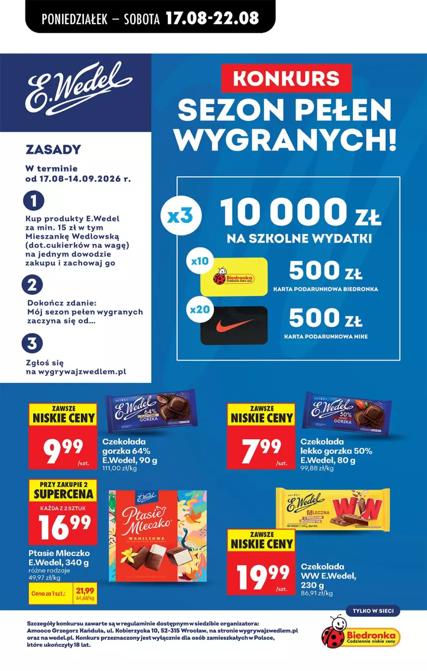 Gazetka promocyjna Biedronka - Od Poniedziałku - ważna 17.08 do 22.08.2026 - strona 63 - produkty: Cukier, Gra, Gry