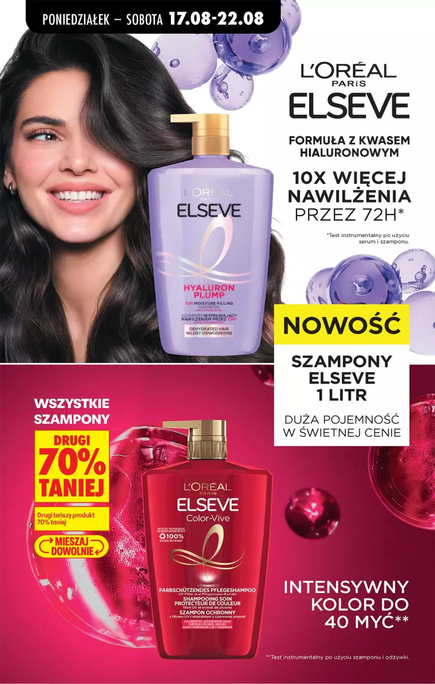 Gazetka promocyjna Biedronka - Od Poniedziałku - ważna 17.08 do 22.08.2026 - strona 78 - produkty: Elseve, Rum, Ser, Serum, Szampon