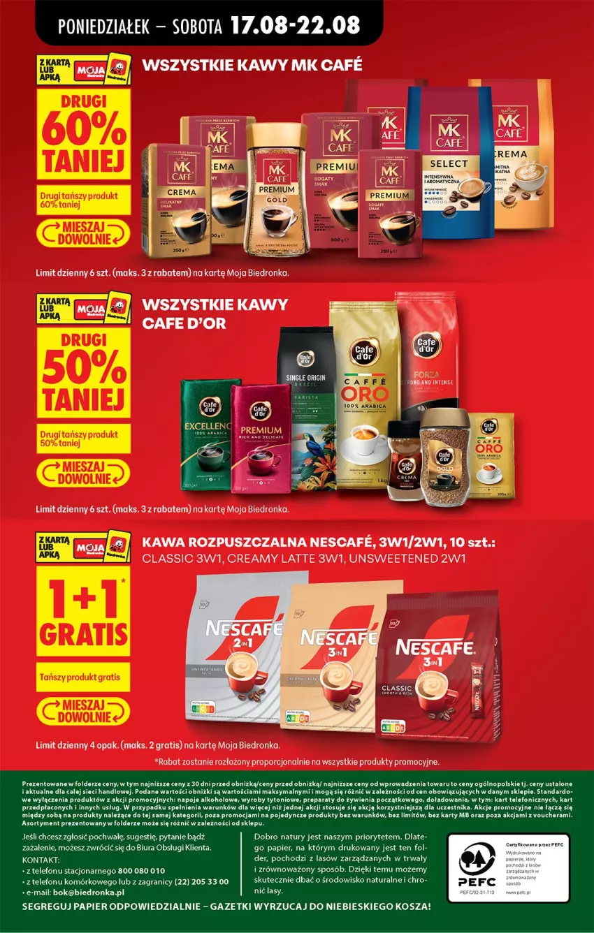 Gazetka promocyjna Biedronka - Od Poniedziałku - ważna 17.08 do 22.08.2026 - strona 90 - produkty: Gra, Kawa, Kawa rozpuszczalna, Por