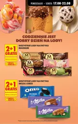 Gazetka promocyjna Biedronka - Od Poniedziałku - Gazetka - ważna od 22.08 do 22.08.2026 - strona 27 - produkty: Por, Lion, Lody, Oreo, Milka