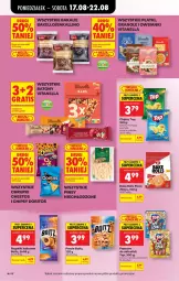 Gazetka promocyjna Biedronka - Od Poniedziałku - Gazetka - ważna od 22.08 do 22.08.2026 - strona 64 - produkty: Cheetos, Top, Por, Gra, Papryka, Chipsy, Chrupki, Precle, Rogal, Popcorn, Baton, Kakao, Fa