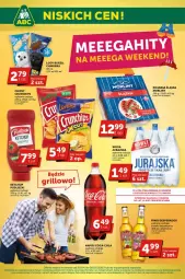 Gazetka promocyjna ABC - Gazetka - ważna od 02.05 do 02.05.2023 - strona 1 - produkty: Piwa, Piwo, Ketchup, Chipsy, Coca-Cola, Desperados, Lody, Morliny, Crunchips, Woda mineralna, Pudliszki, Woda, Napój, Kiełbasa, Kiełbasa śląska