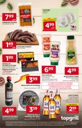 Gazetka promocyjna Stokrotka - Market - Gazetka - ważna od 08.05 do 08.05.2024 - strona 7 - produkty: Piwa, Piwo, Top, Sos, Mus, Gra, Kiełbaski śląskie, Czosnek, Zapalarka, Kaszanka, Grill, Kamis, Kasza, Musztarda
