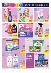 Gazetka promocyjna Carrefour - Gazetka Market Zyskoteka - Gazetka - ważna od 07.11 do 07.11.2021 - strona 17 - produkty: Płyn do prania, Domestos, Cif, Spray do czyszczenia, Finish, Tablet, Proszek do prania, Woolite, Odtłuszczacz, Mleczko, Płyn do płukania, Vanish, Zmywarki, Sidolux, Bryza, Ariel, Kapsułki do prania, Tabletki do zmywarki, Lenor