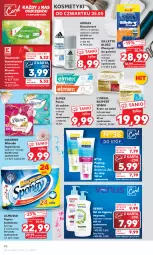 Gazetka promocyjna Kaufland - Gazetka tygodnia - Gazetka - ważna od 31.05 do 31.05.2023 - strona 40 - produkty: Mus, Papier, Dezodorant, Pasta do zębów, Adidas, Discreet, Papier toaletowy, Venus, Chusteczki kosmetyczne, Chusteczki, Peeling, Gillette, Krem na dzień, Elmex, Wkładki