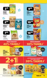 Gazetka promocyjna Netto - Od Poniedziałku - Gazetka - ważna od 06.09 do 06.09.2025 - strona 11 - produkty: Lubella, Corn flakes, Gra, Bell, Sante, Płatki owsiane, Mola, Galaretka, Danio, Bella, Gala, Kakao, Napój, Granola, Budyń, Nestlé, Bakalland, Fa