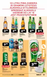 Gazetka promocyjna Netto - Od Poniedziałku - Gazetka - ważna od 06.09 do 06.09.2025 - strona 23 - produkty: Piwa, Piwo, Por, Gin, Gra, Heineken, Pilsner Urquell, Perła, Carlsberg, Captain Jack, Lech Premium