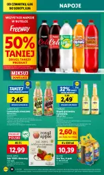 Gazetka promocyjna Lidl - GAZETKA - Gazetka - ważna od 08.06 do 08.06.2024 - strona 34 - produkty: Sok, Por, Lemoniada, Ice tea, Napoje, Napój gazowany, Tymbark, Limonka, Kubuś, Arbuz, Napój, Mięta, Nestea