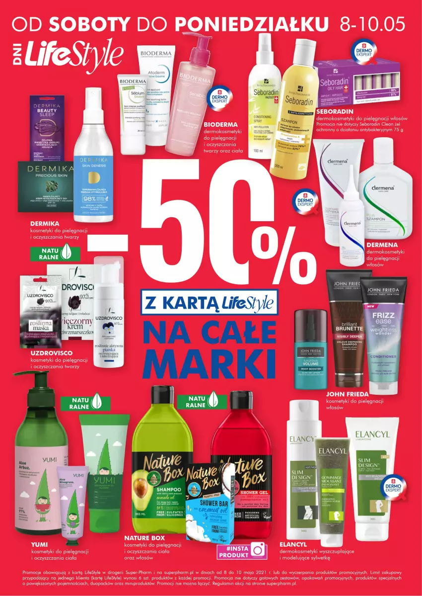 Gazetka promocyjna Super Pharm - Gazetka - ważna 05.05 do 10.05.2021 - strona 4 - produkty: Atoderm, Bioderma, Booster, Dermika, Fa, Mars, Maska, Warka