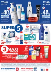 Gazetka promocyjna Super Pharm - Gazetka - Gazetka - ważna od 10.05 do 10.05.2021 - strona 12 - produkty: Makijaż, Brita Maxtra, Gra, BIC, Brit, La Roche-Posay, Dermedic, Kosmetyki do pielęgnacji, Zdrowie, Tampony, Dres, Vichy, Brita, Antyperspirant, Nivea