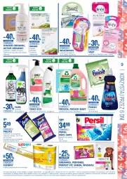 Gazetka promocyjna Super Pharm - Gazetka - Gazetka - ważna od 10.05 do 10.05.2021 - strona 9 - produkty: Frosch, Gin, Finish, Whiskas, Ogórek, Persil, Tampony, Sheba, Presto, Chusteczki, Podpaski, Veet, Wkładki, Kapsułki do prania, Pedigree, LG, Fa